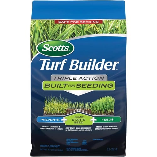 Scotts Turf Builder Triple-Action Built for Seeding