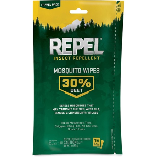 Repel Insect Repellent Mosquito Wipes