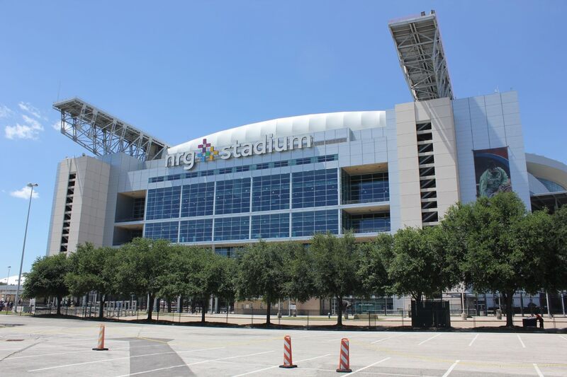 aerial view of NRG Stadium