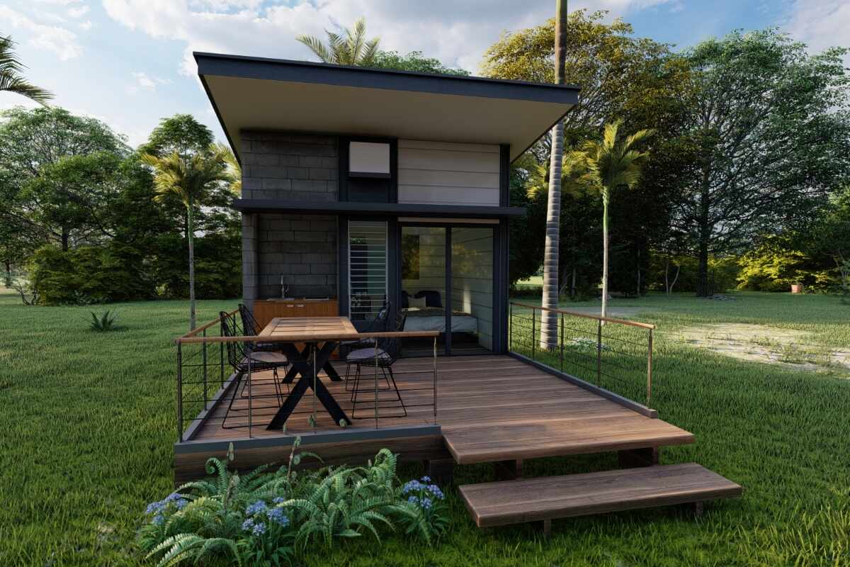 modern tiny home