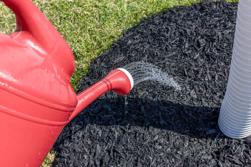 Watering mulch