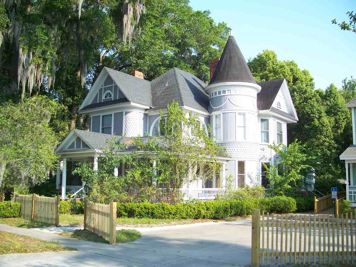 lawn in front of a house in gainesville