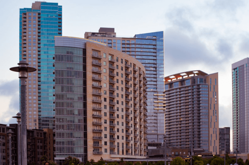 An Urban Skyline of Austin, Texas