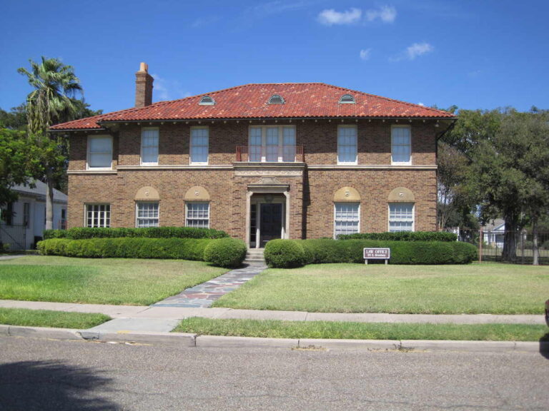 lawn in front of a house in Corpus Christi