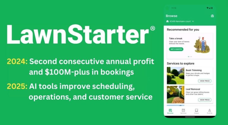 LawnStarter Rockets Past $100M in Bookings