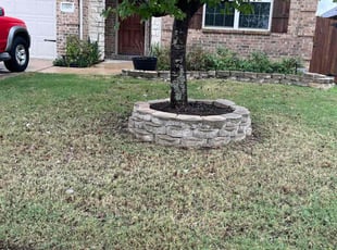 Weeding by Alex Padron for James A. in Little Elm, TX