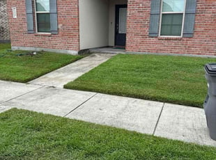 Christy M.'s Lawn Mowing service result