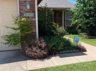 Weeding by Maurice Williams for Georgia S. in Oklahoma City, OK