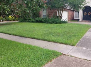 John O.'s Yard Cutting service result