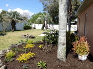 Mulching by Annette Frees for Jacquailine B. in Edgewater, FL