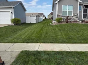 John R.'s Lawn Mowing service result