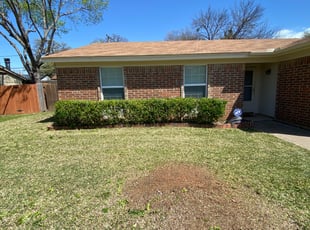 Bush Trimming by Michael Trook for Christine M. in Arlington, TX