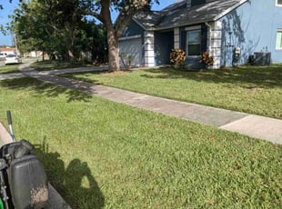 Judy B.'s Lawn Mowing service result