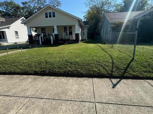 Klaire M.'s Lawn Mowing Service service result