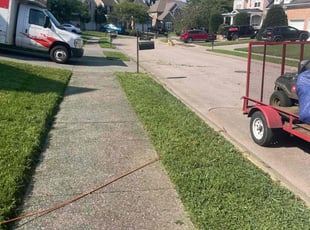 Daryle J.'s Lawn Mowing service result