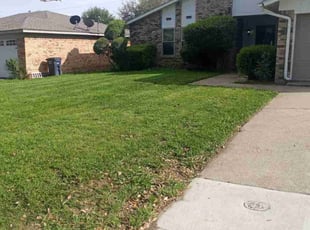 Gwen B.'s Lawn Mowing Service service result