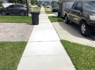 Syrina M.'s Lawn Service service result