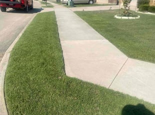 Julie C.'s Lawn Service service result