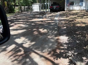 Leaf Removal by Dan Young & Renee Farmer Young's Lawn Care for Alexandra S. in Sanford, FL