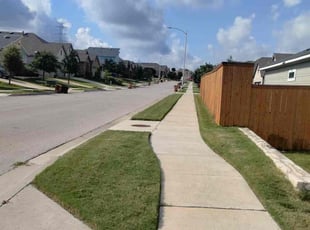 Eboni J.'s Lawn Mowing service result