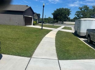 Amanda J.'s Lawn Service service result