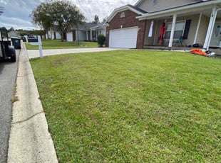 Jessica L.'s Lawn Care service result