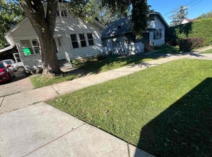 Kassidy R.'s Lawn Mowing service result
