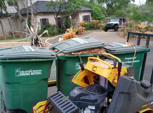 Leaf Removal by Jason Westgor for John J. in San Antonio, TX