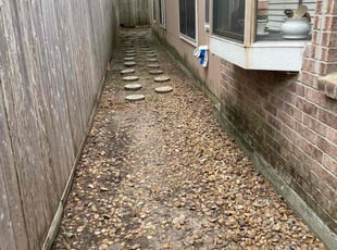 Leaf Removal by Caleb Perez for Carolyn M. in Houston, TX