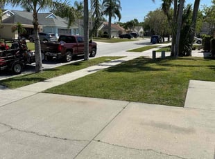 Sandra O.'s Yard Cutting service result