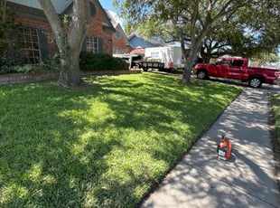 Devon F.'s Lawn Mowing service result