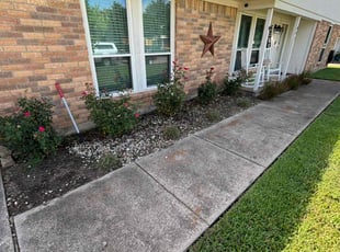 Weeding by Logan Holzmeier for Todd H. in Burleson, TX