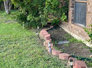 Weeding by makk mann for Geretha A. in Mesquite, TX