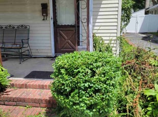 Bush Trimming by Ebone Alsup for Veronica S. in Delmar, MD