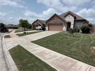Guyla B.'s Lawn Mowing service result
