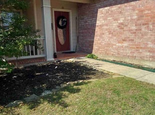 Weeding by Chris Reist for David C. in Fort Worth, TX