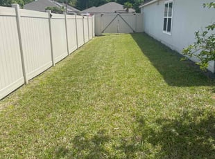Grover P.'s Yard Cutting service result