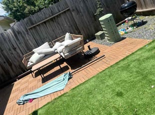 Weeding by Paz Silva for O'Brian W. in Houston, TX