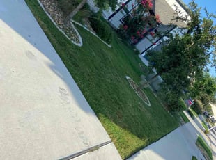 Gloria C.'s Lawn Care service result