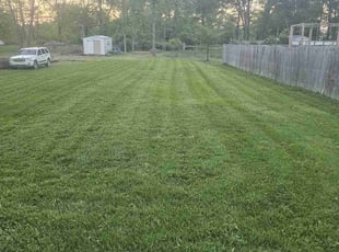 Jessica S.'s Lawn Care service result