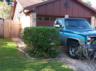 Bush Trimming by Estephanie Vasquez for Matt G. in Houston, TX