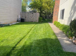 Tracey E.'s Lawn Service service result