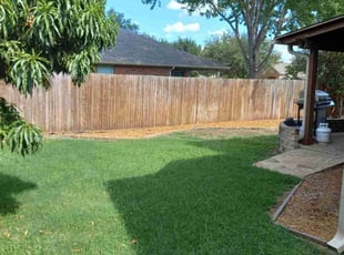 Ginger R.'s Lawn Service service result