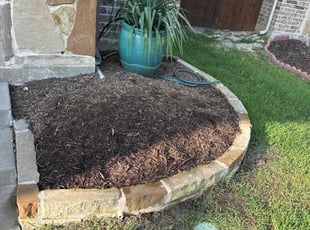 Weeding by Patrick Stewart for Shelley T. in McKinney, TX