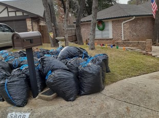 Leaf Removal by Jason Nash for Jonathan v. in Arlington, TX