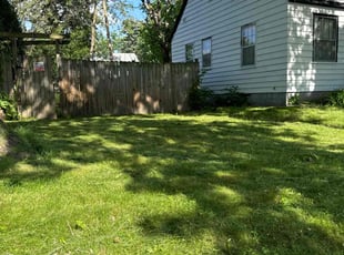 Angela G.'s Lawn Service service result