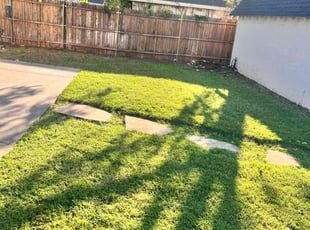 Tonyv K.'s Lawn Mowing service result