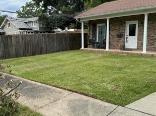 Serena G.'s Lawn Service service result