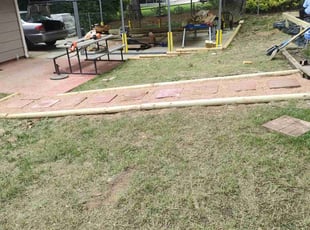 Landscaping by Eliseo Delgado Sanchez for Reggie J. in Greensboro, NC
