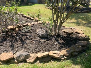 Landscaping by Devin Vonner for Jacquelyn W. in Humble, TX